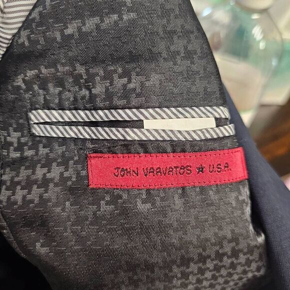 John Varvatos Star USA Men's Blue Wool Blazer Jacket 38R - Picture 10 of 11